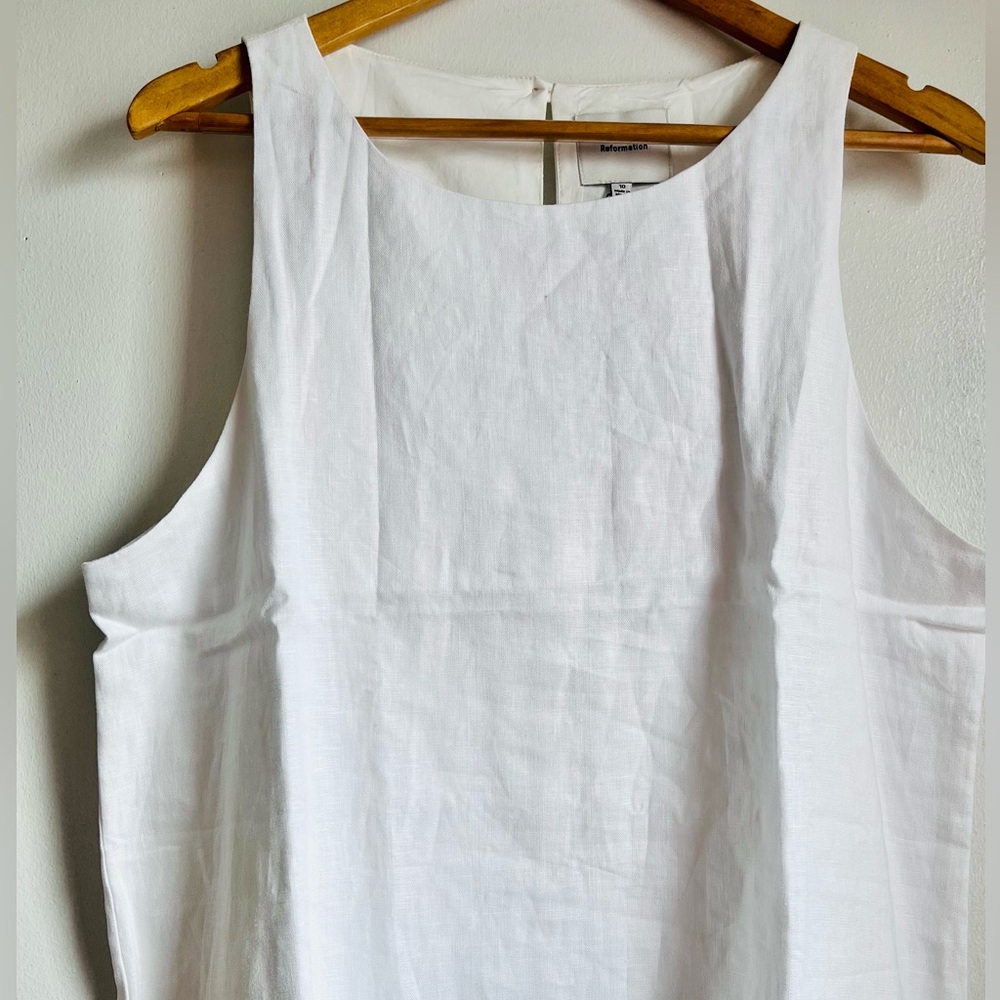 REFORMATION Jessi Linen Dress - Picture 9 of 14